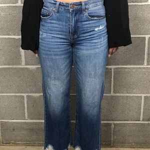 Pistola Charlie High Rise Cropped Denim